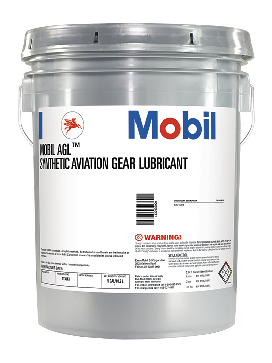 Mobil AGL Synthetic Aviation Gear Lubricant